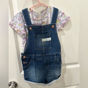 BCBG size 4T Jumpsuit & Shirt Like New